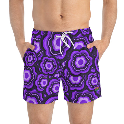 Purple Passion Swim Trunks