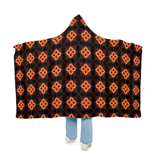 Fire Flowers Snuggle Blanket