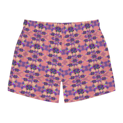 Neon Flutter Swim Trunks