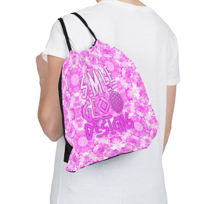 Pink Dream Drawstring Bag