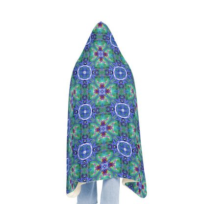 Kaleidoscope Blue Dream Snuggle Blanket