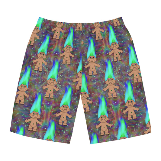 Rainbow Trolls Board Shorts