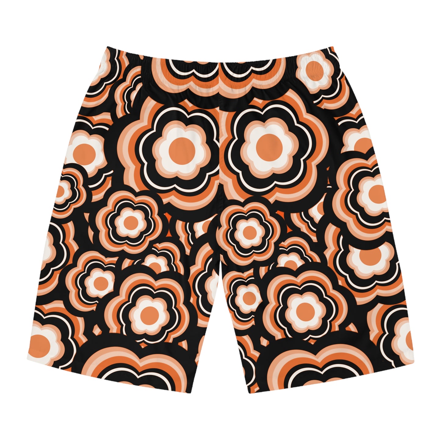 Orangetastic Flower Power Board Shorts