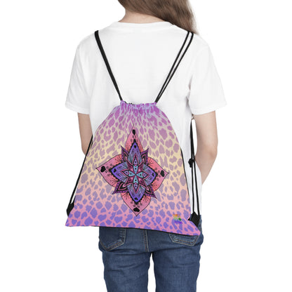 Love Mandala Drawstring Bag