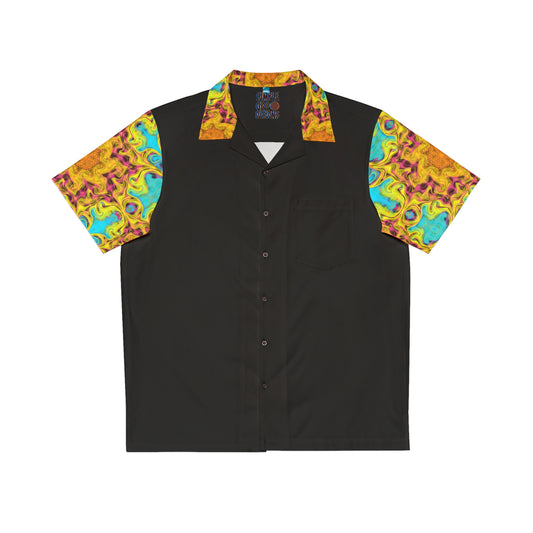 Dark Sunny Hawaiian Shirt