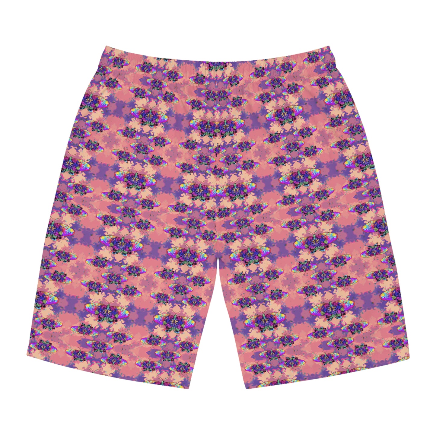 Neon Flutter Board Shorts