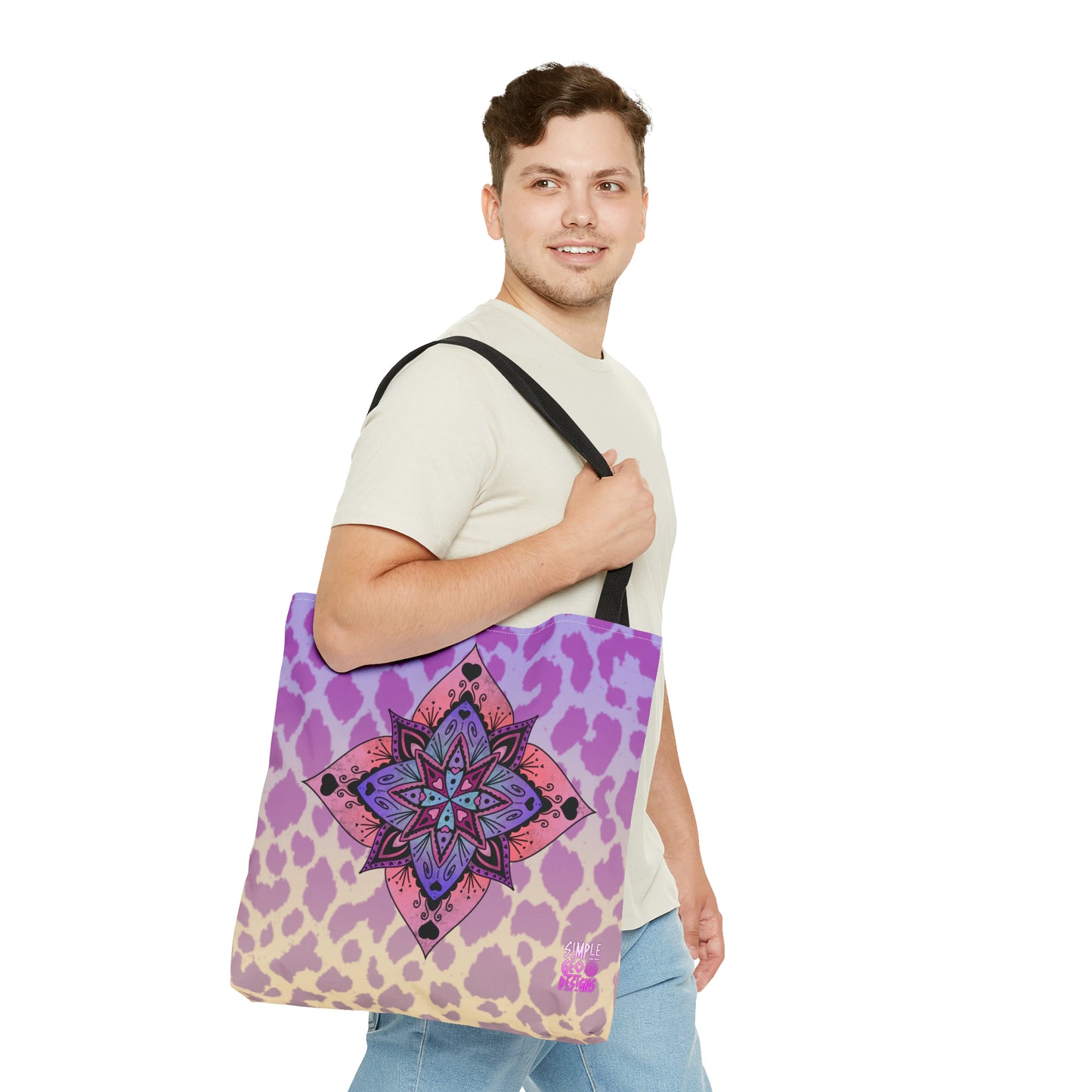 Love Mandala Tote Bag