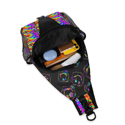 Rainbow Road Crossbody Bag