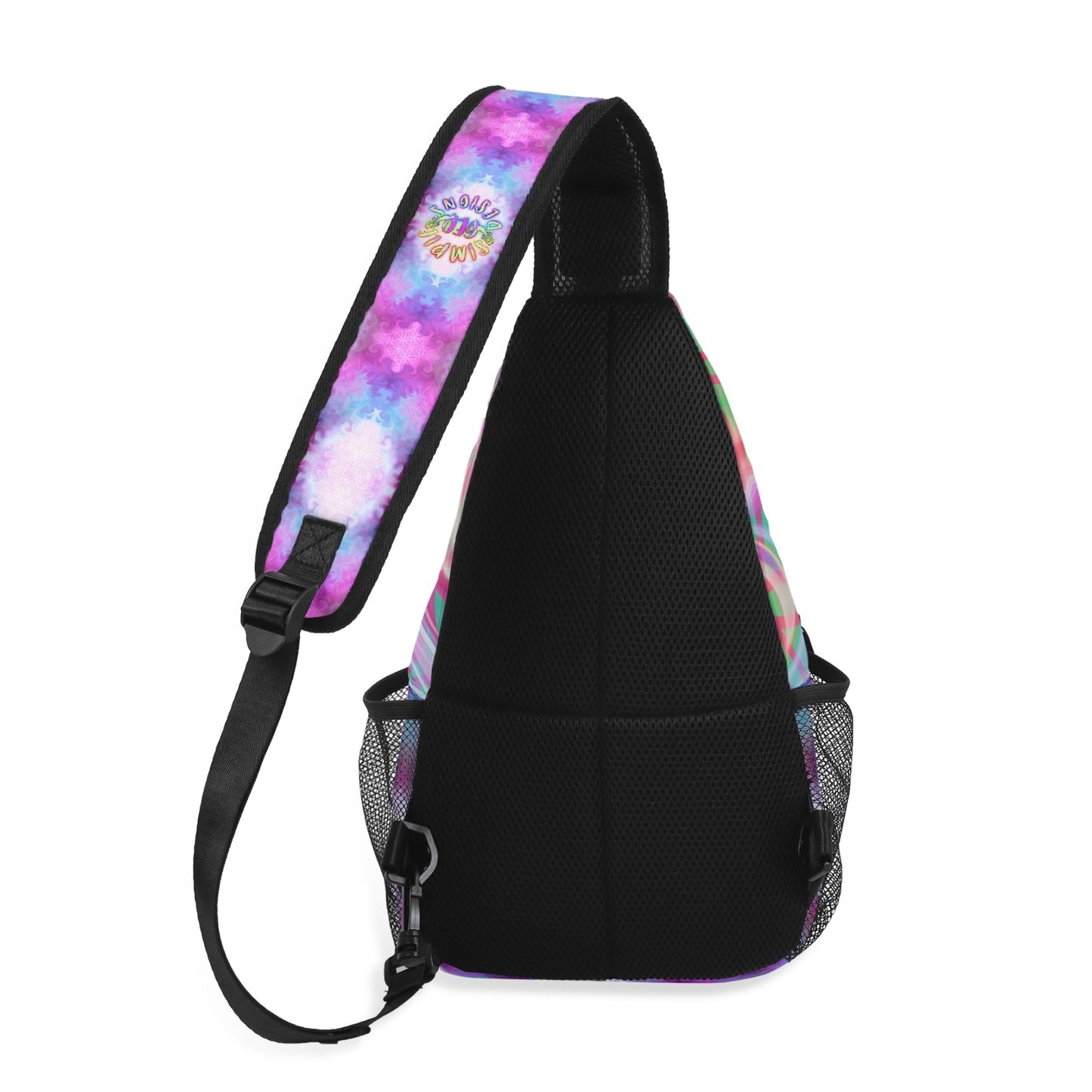 Pink Fusion Crossbody Bag