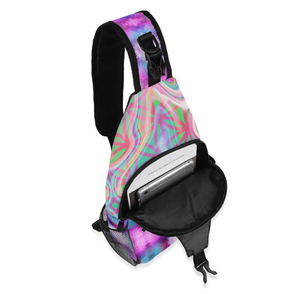 Pink Fusion Crossbody Bag