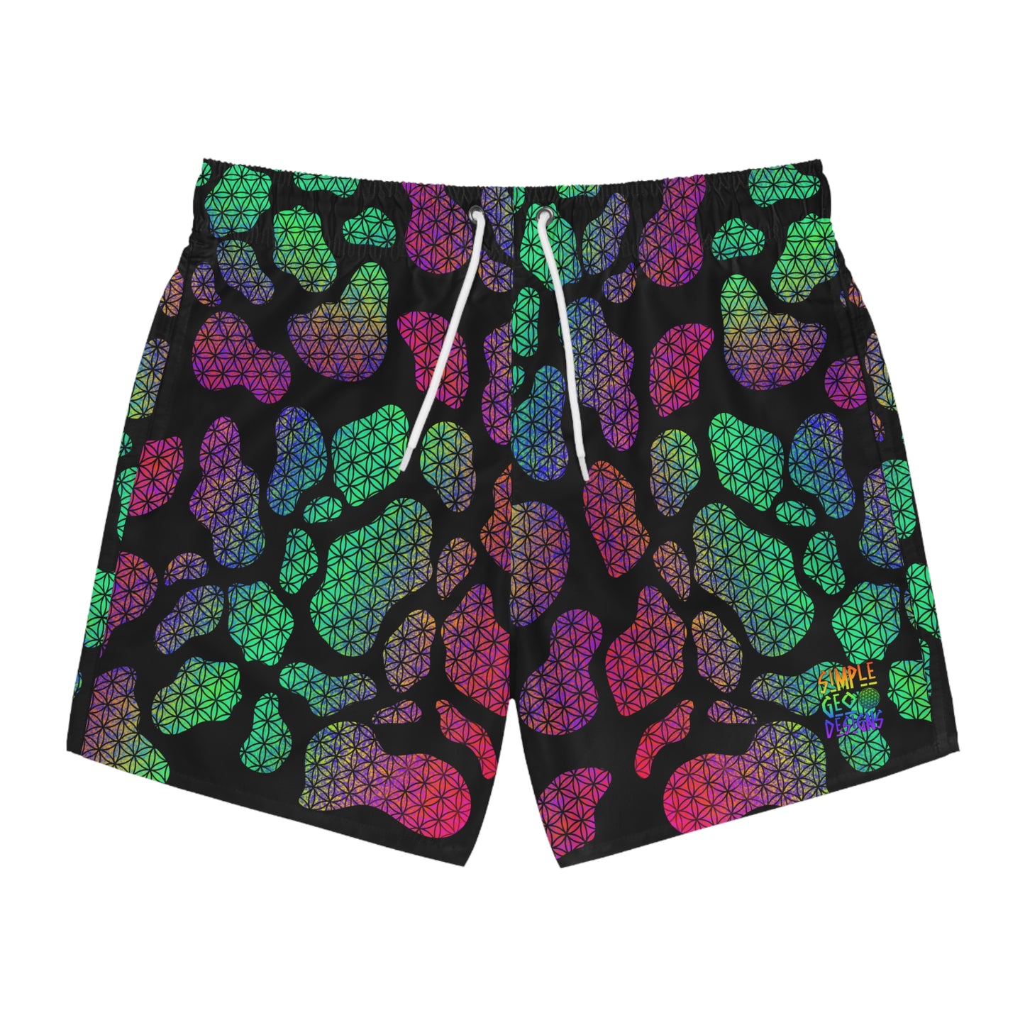 Cosmic Cow Swim Trunks