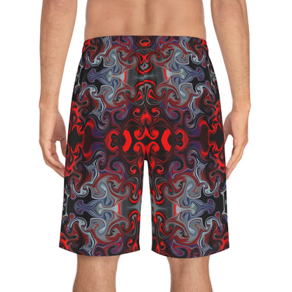 Psychedelic Inferno Board Shorts