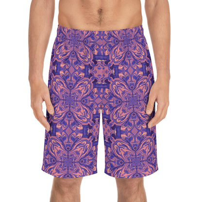 Purple Board Shorts