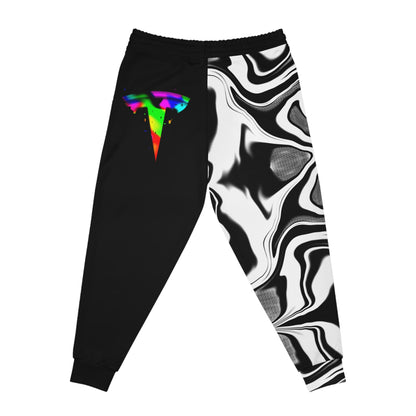 B&W Rainbow Athletic Joggers