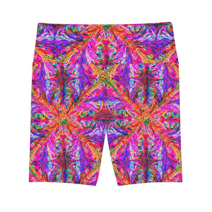 Psychedelic Workout Shorts