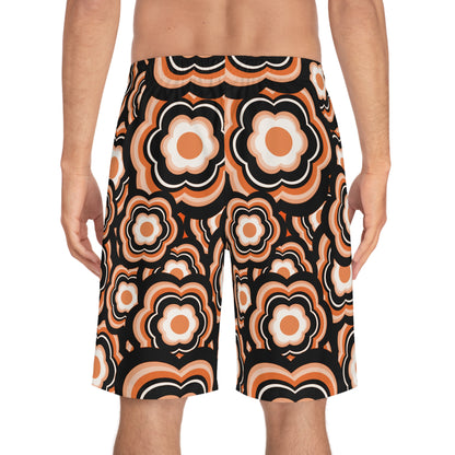 Orangetastic Flower Power Board Shorts