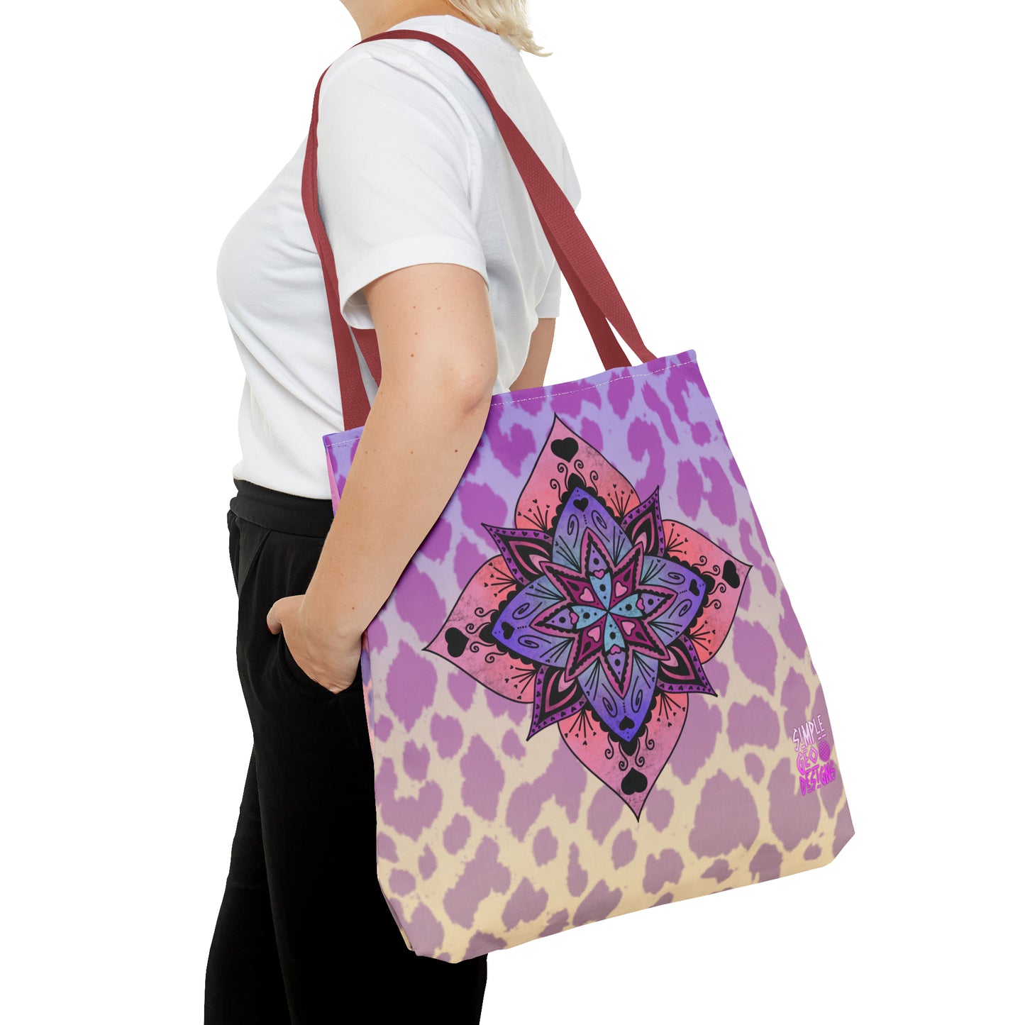 Love Mandala Tote Bag