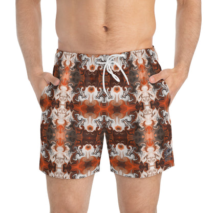 Autumn Swirl Swim Trunks