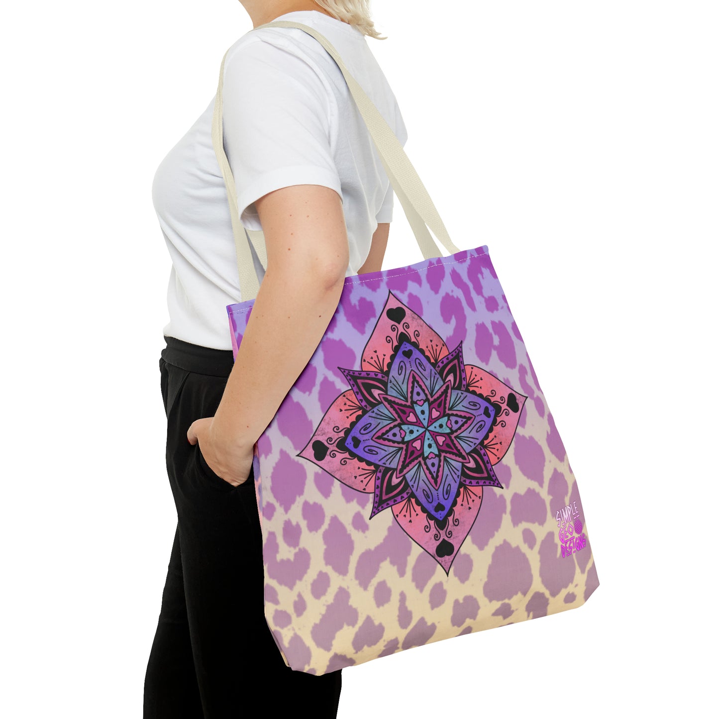 Love Mandala Tote Bag