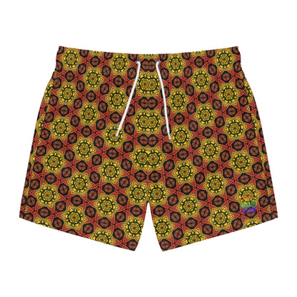 Soul Flower Swim Trunks