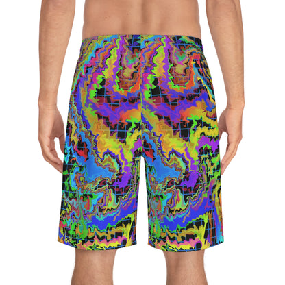 Dark Rainbow Board Shorts