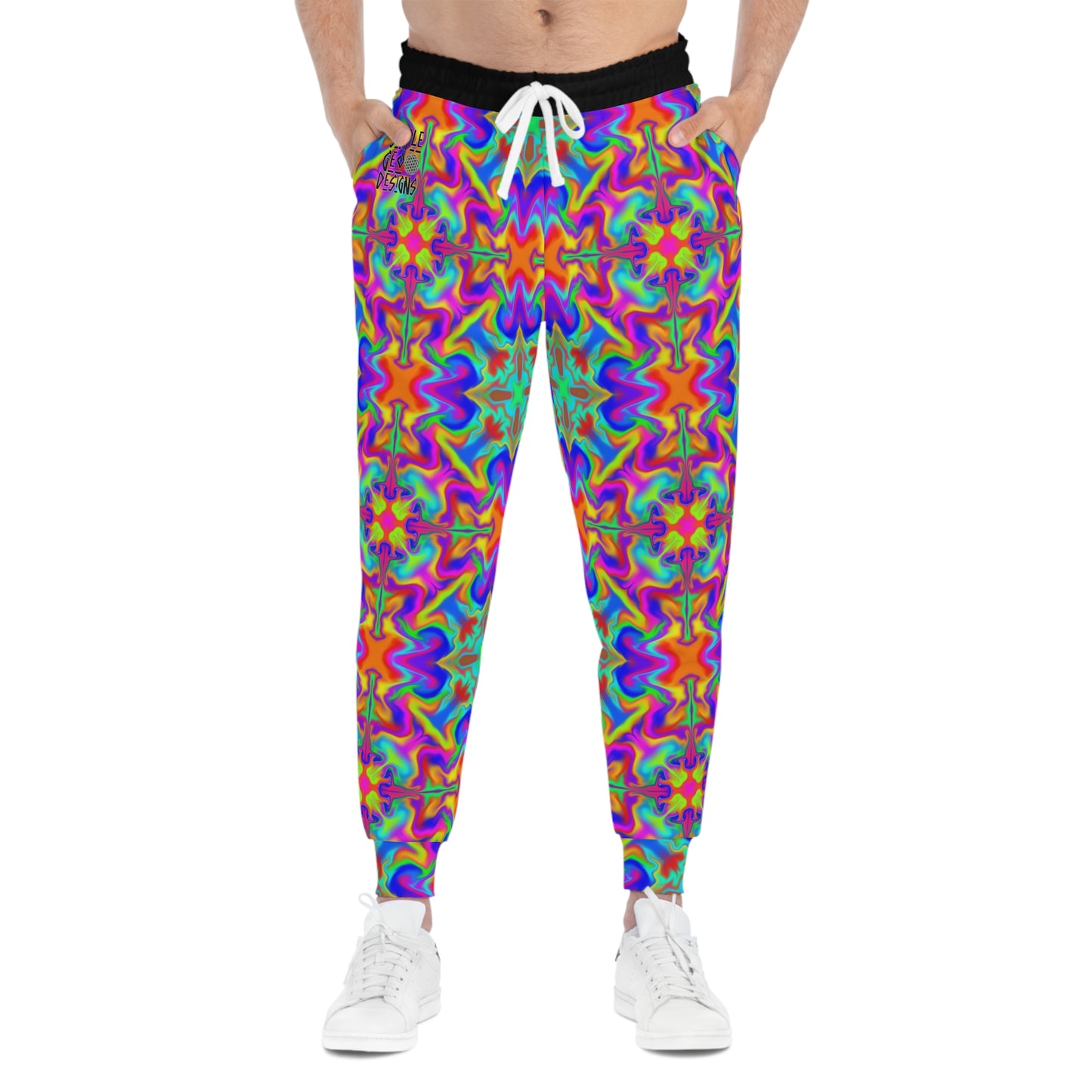 Acid Wave Athletic Joggers