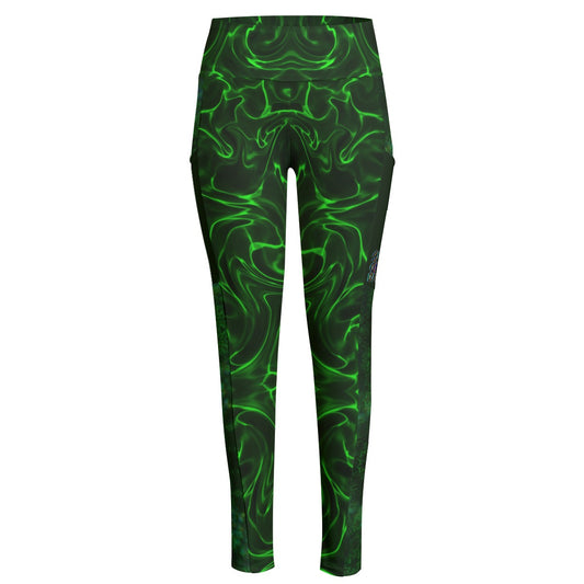 Green Wave Leggings