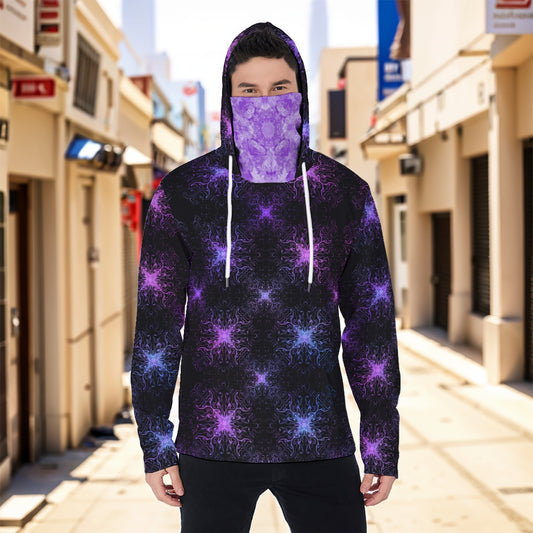 Cosmic Burst Masked Hoodie