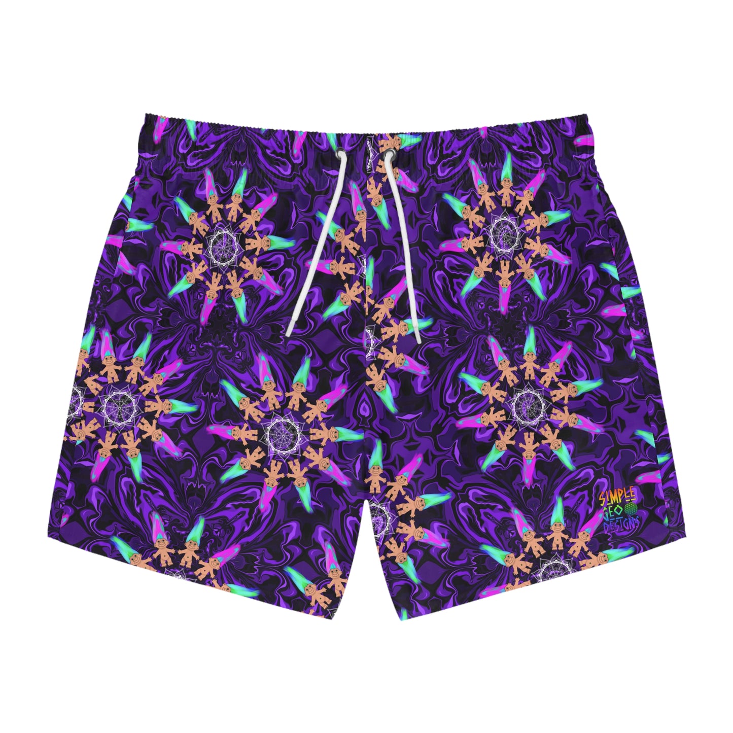Troll Circle Swim Trunks