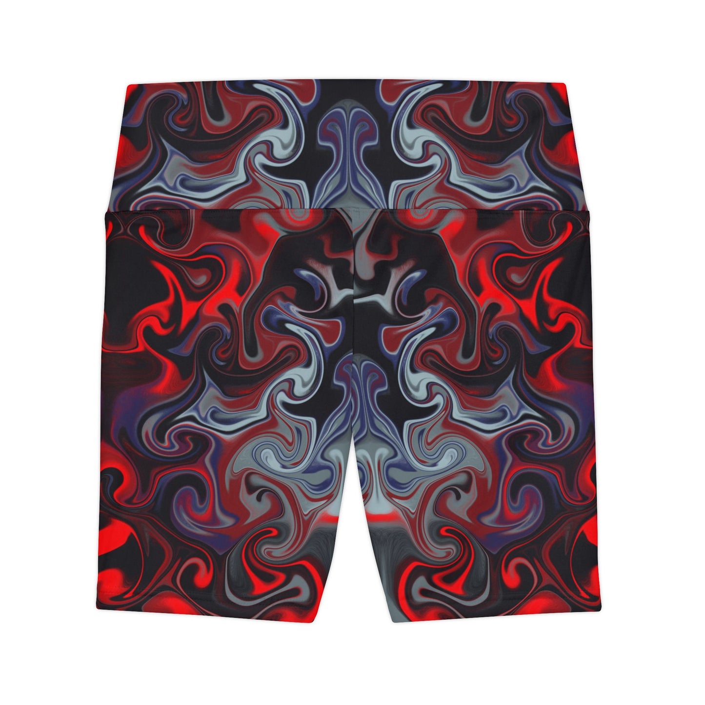 Psychedelic Inferno Workout Shorts