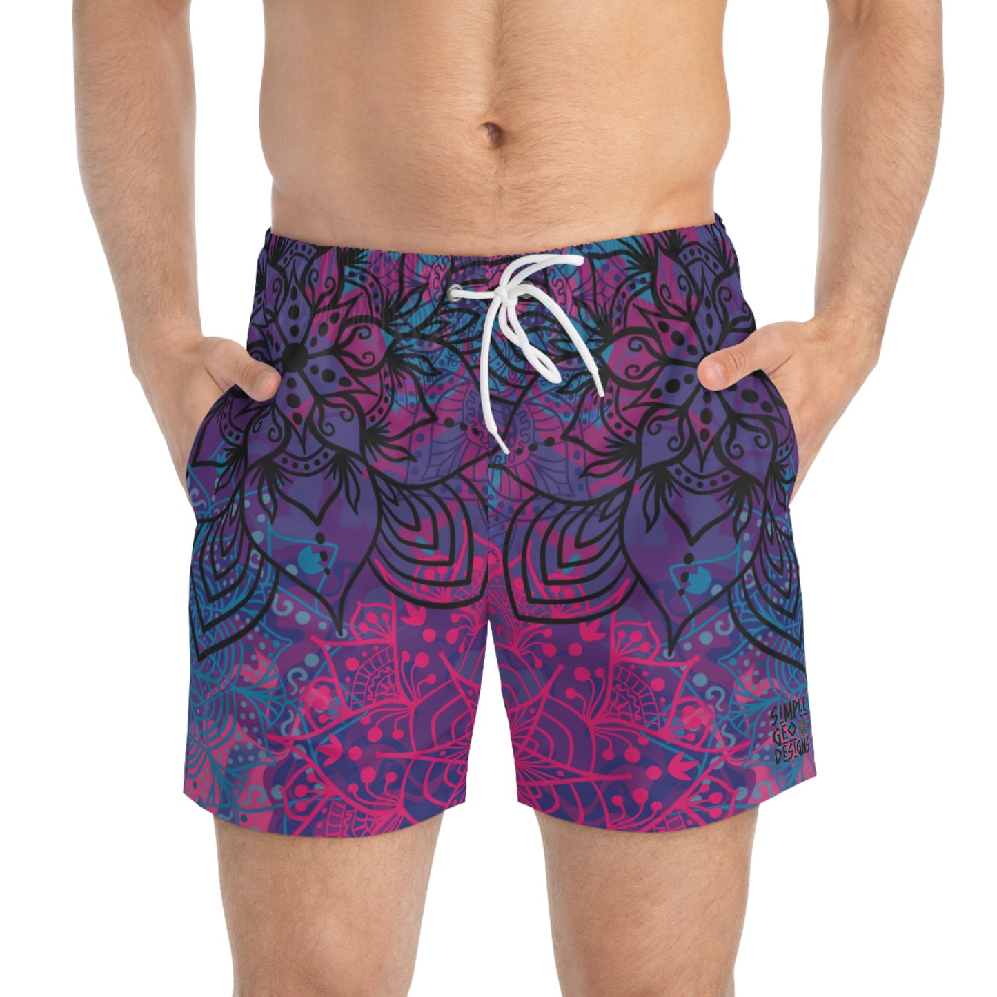 Mandala Swim Trunks