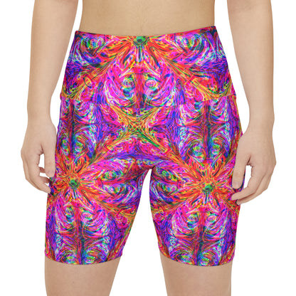 Psychedelic Workout Shorts