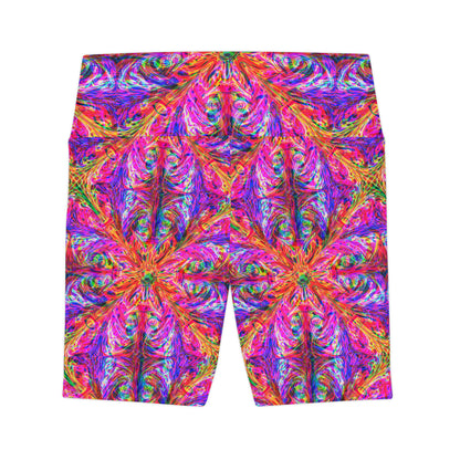 Psychedelic Workout Shorts