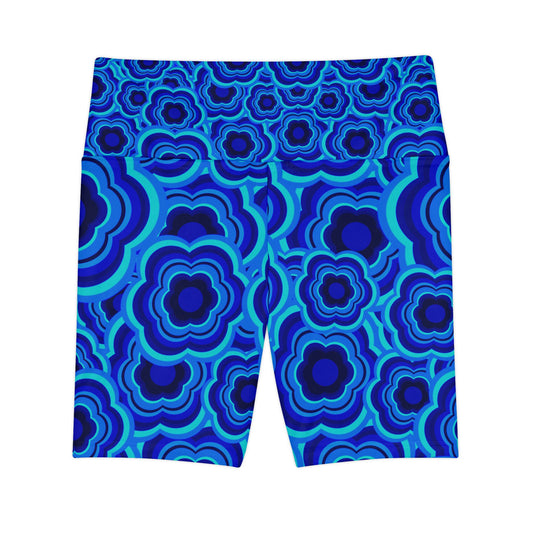 Blue Period Flower Power Workout Shorts