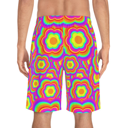 Flower Power Board Shorts