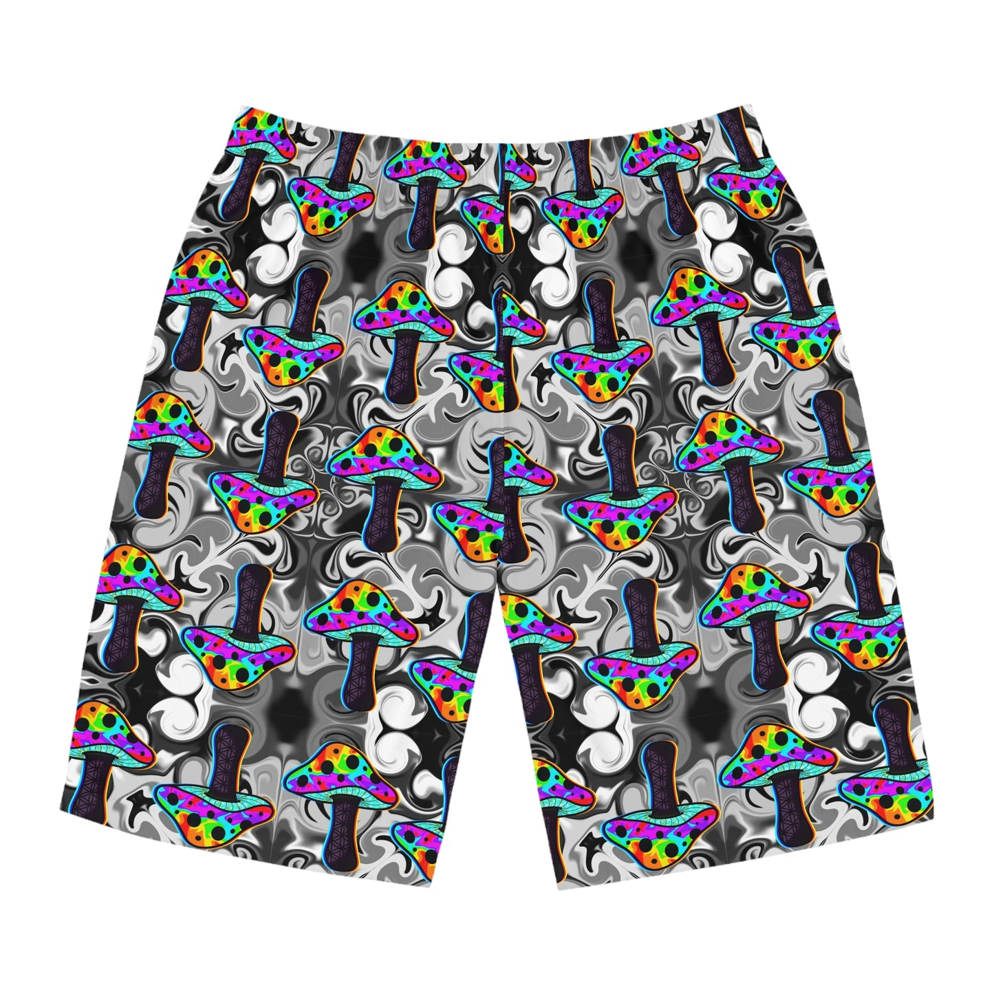 Rainbow Mushi Board Shorts