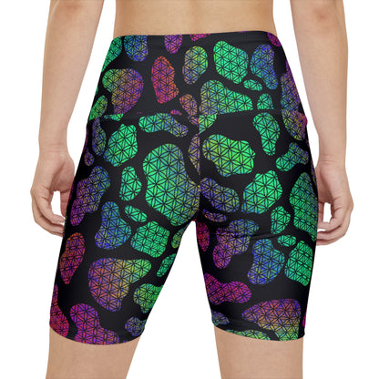 Cosmic Cow Workout Shorts