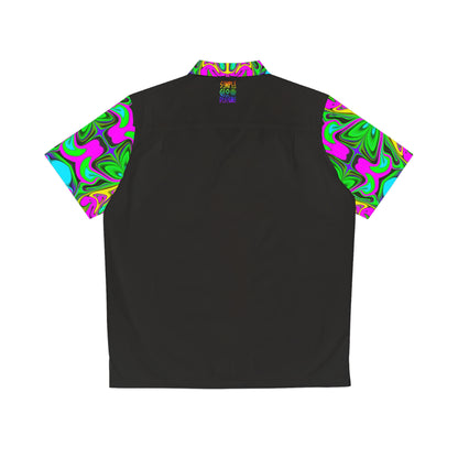 Psychedelic Garden Hawaiian Shirt