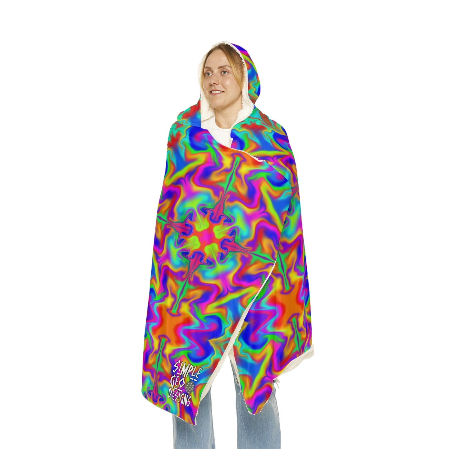 Acid Wave Snuggle Blanket
