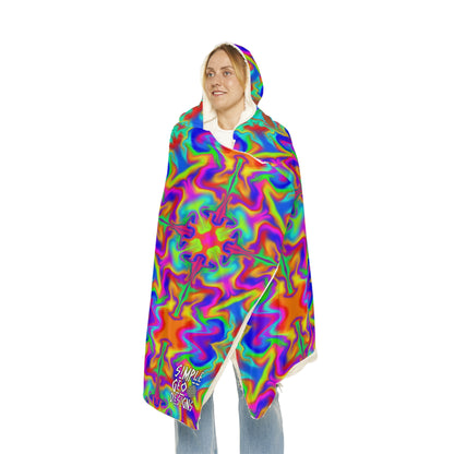 Acid Wave Snuggle Blanket