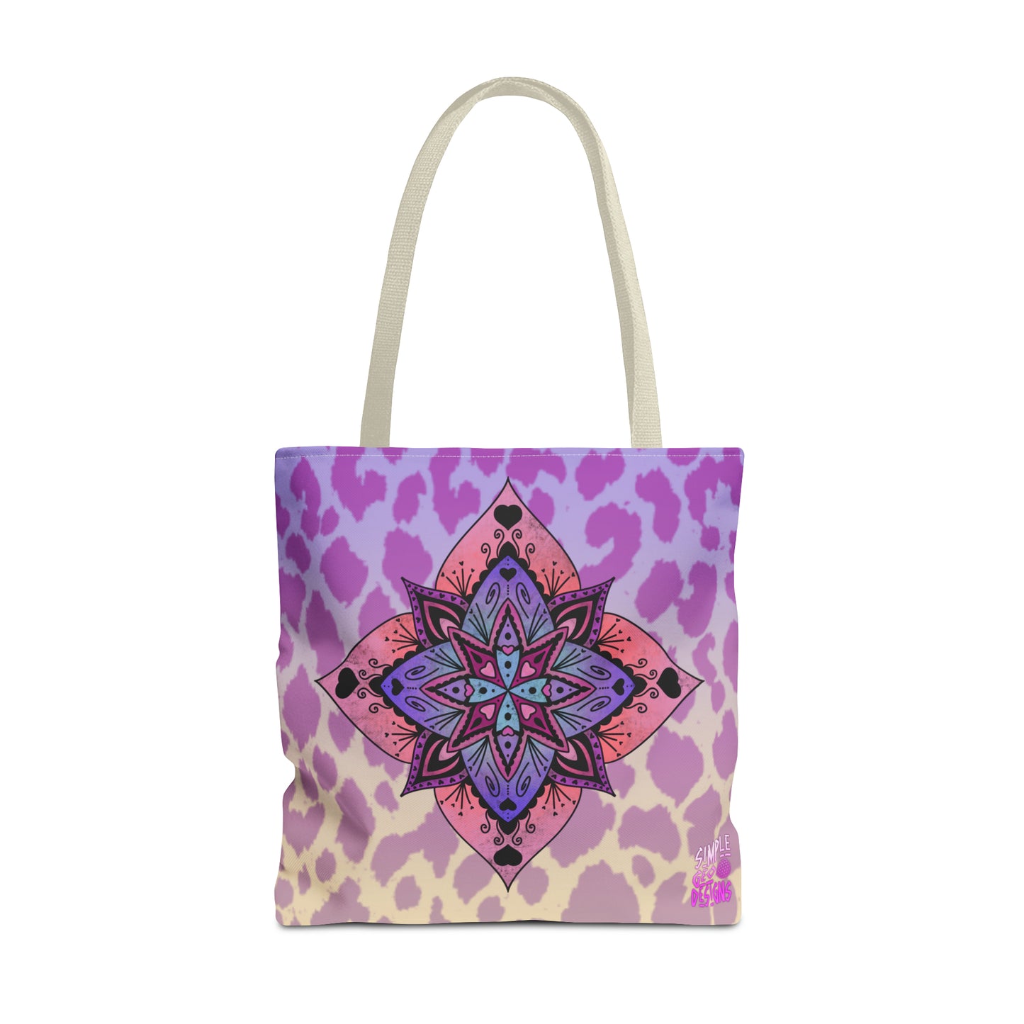 Love Mandala Tote Bag