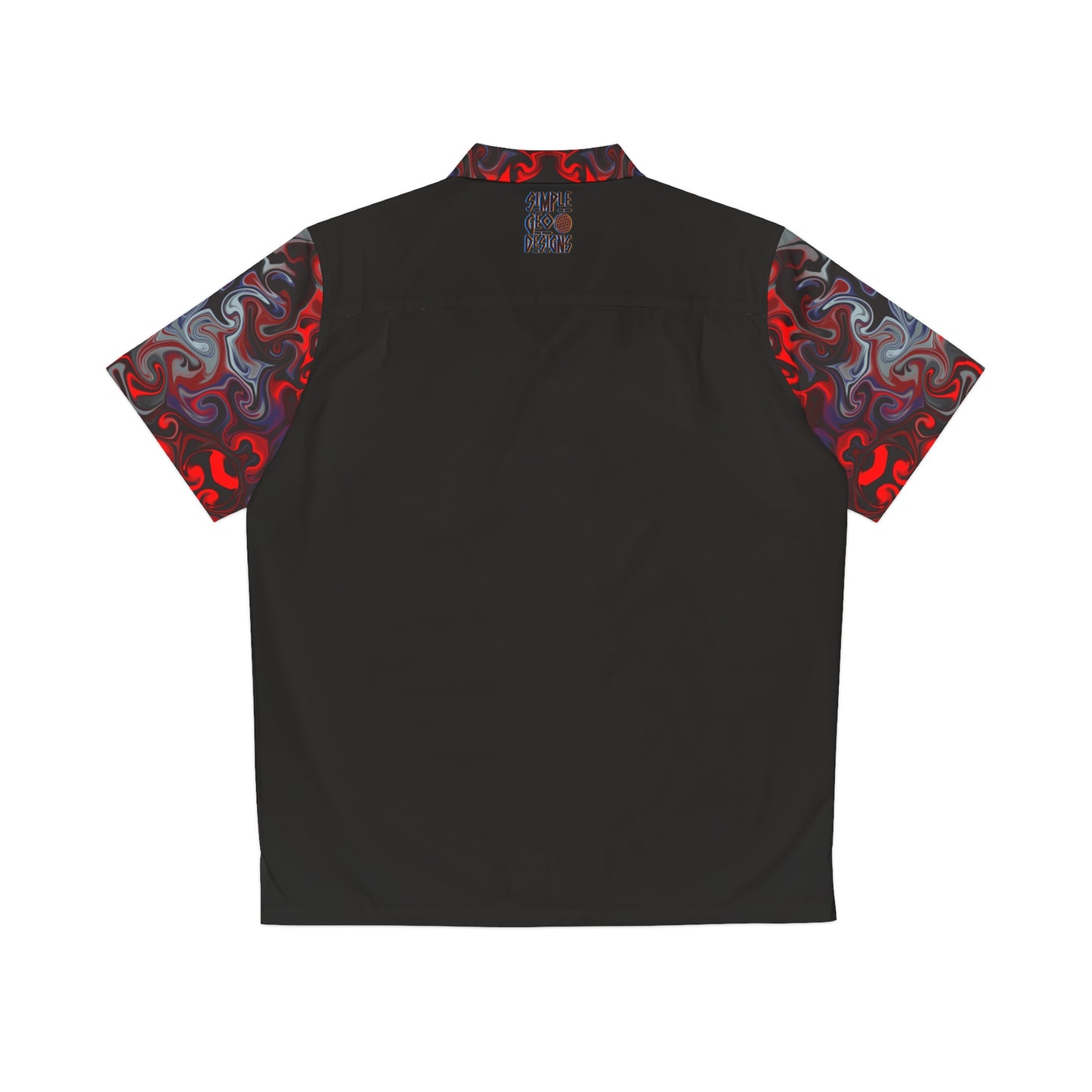 Psychedelic Inferno Hawaiian Shirt