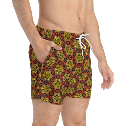 Soul Flower Swim Trunks