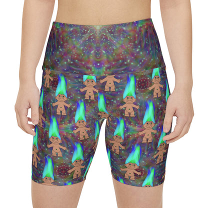 Rainbow Trolls Workout Shorts