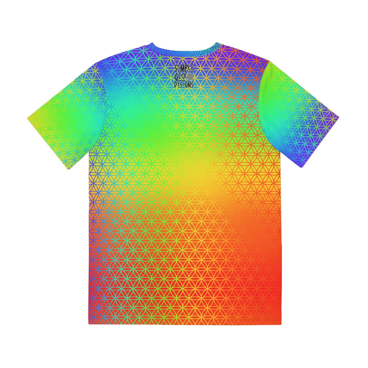 Rainbow Flower of Life Tee