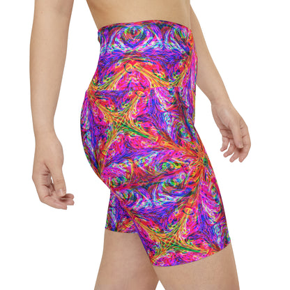 Psychedelic Workout Shorts