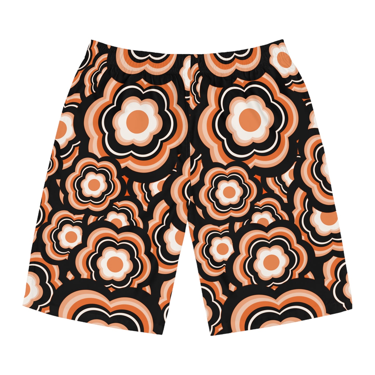 Orangetastic Flower Power Board Shorts