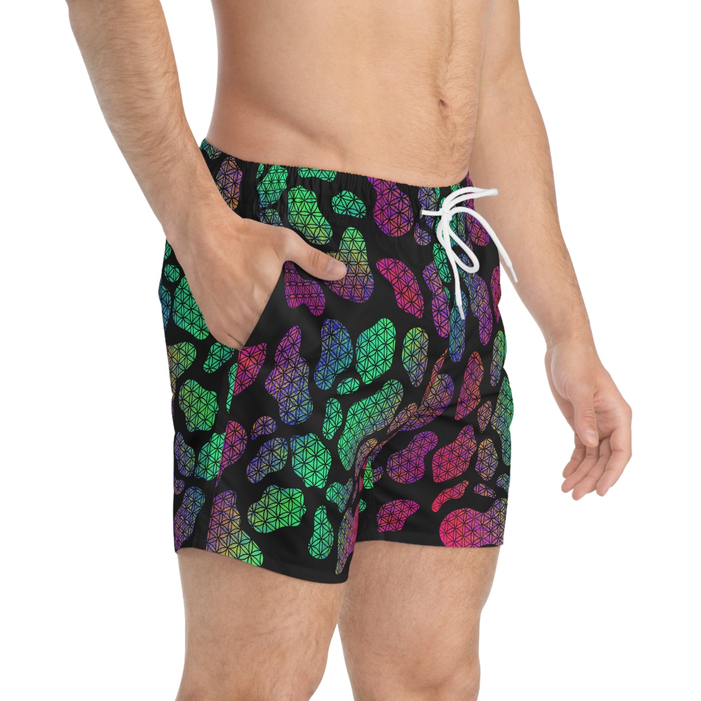 Cosmic Cow Swim Trunks