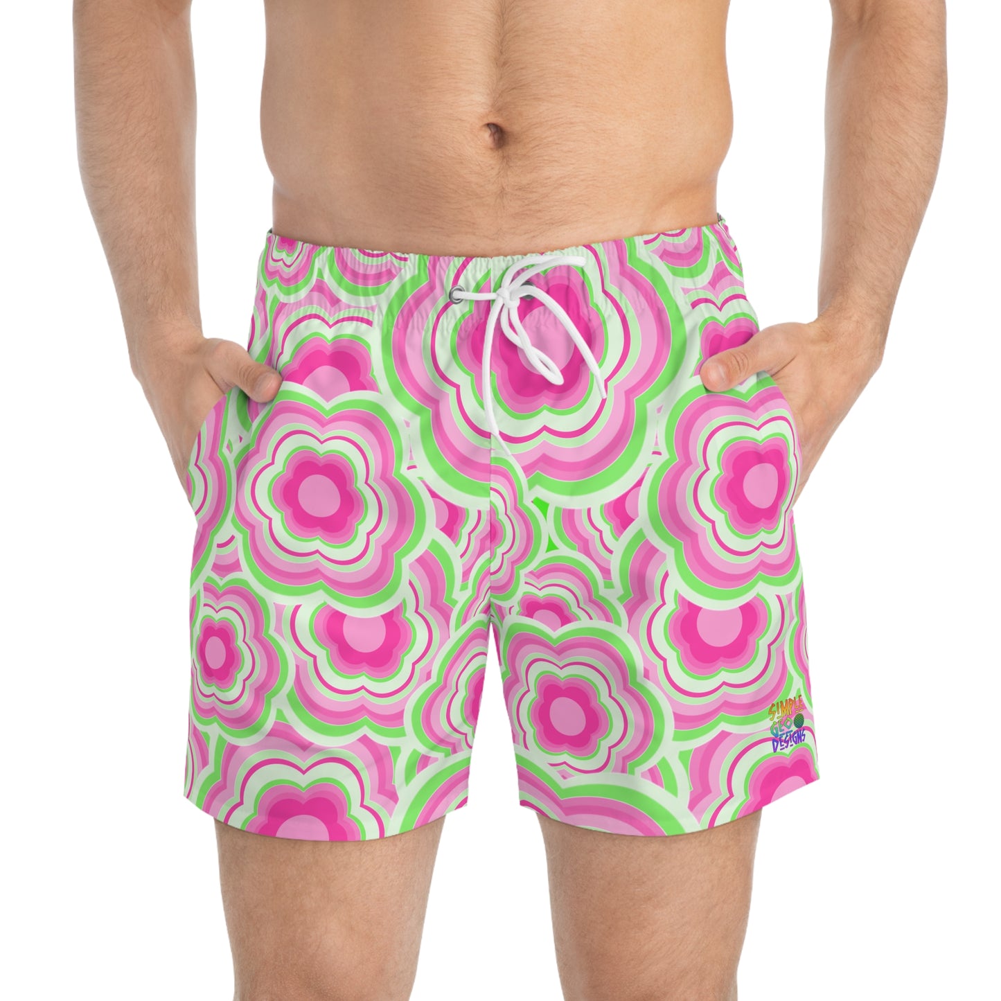 Watermelon Swim Trunks