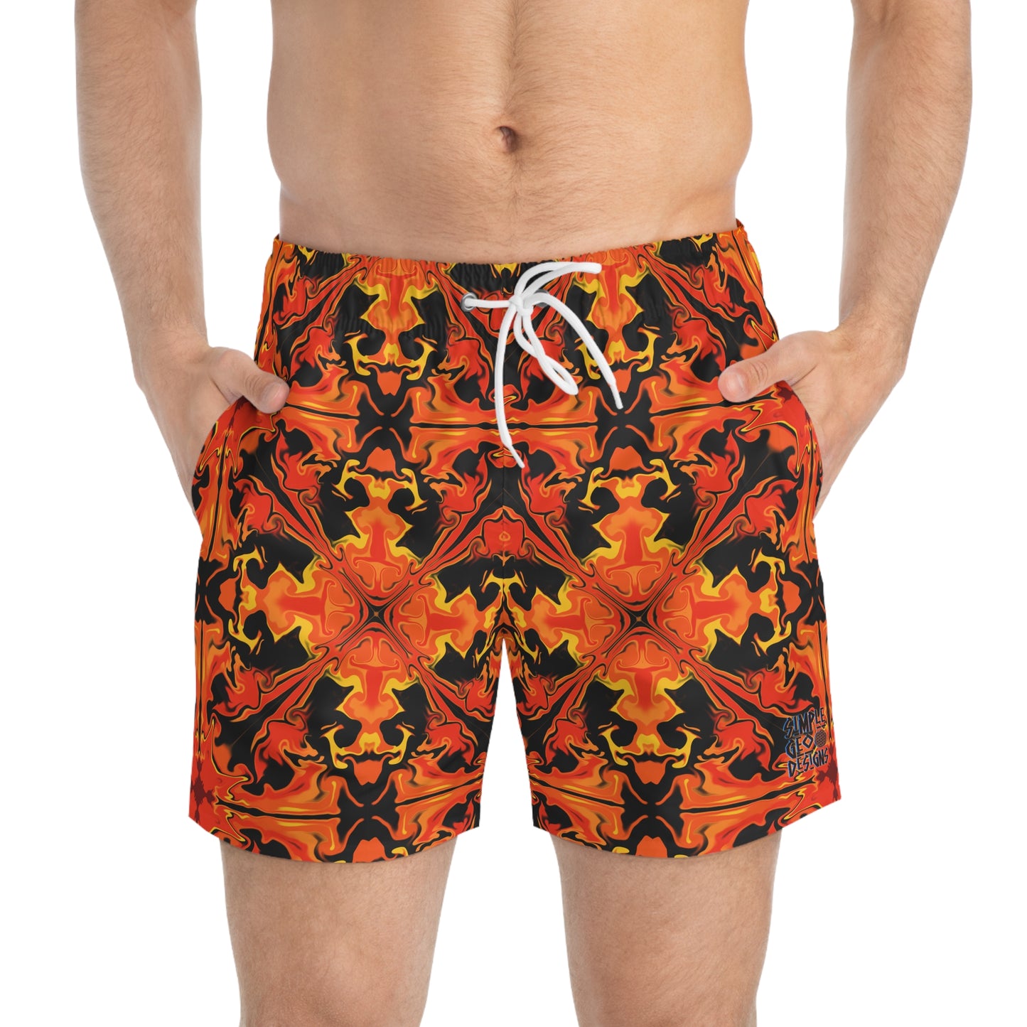 Molten Mirage Swim Trunks